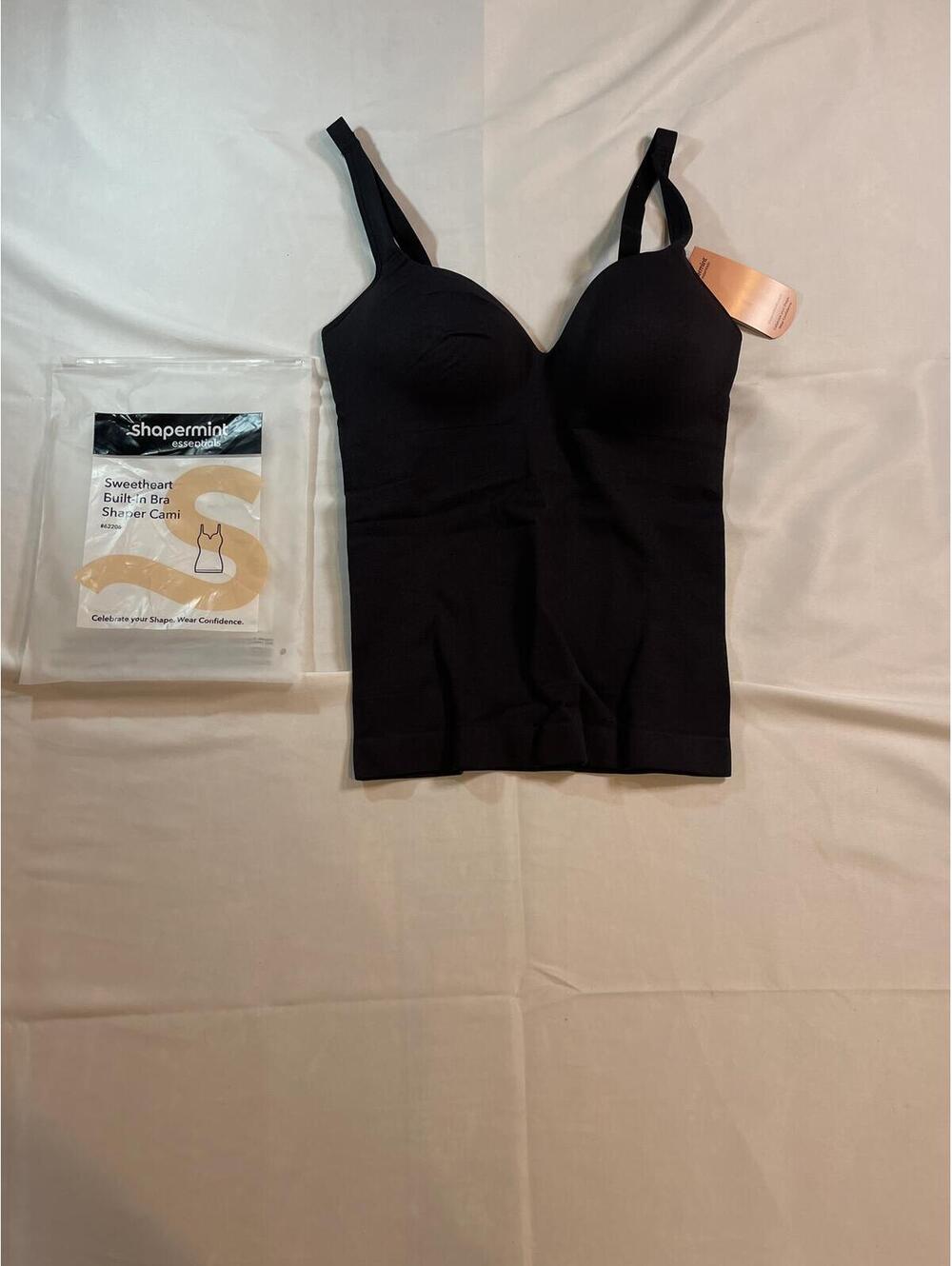 Women’s Size Medium Shapermint Essentials Sweetheart Built-In Bra Shaper Cami